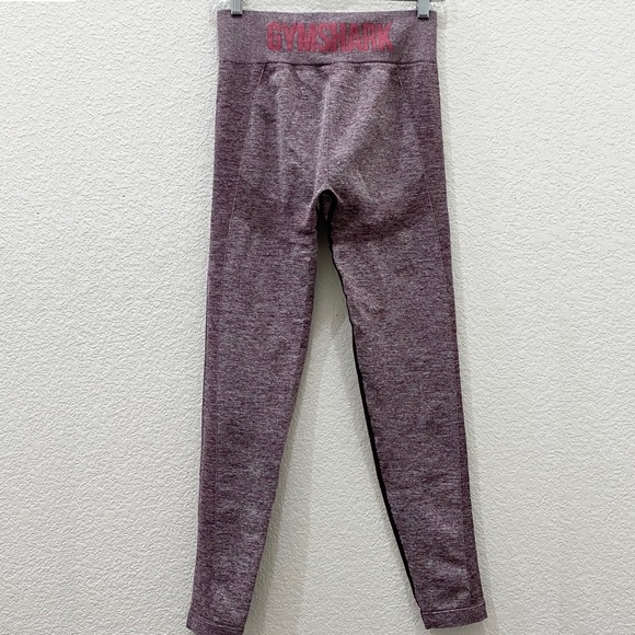 GYMSHARK High Waisted Flex Leggings in Berry Rose - Picture 6 of 13